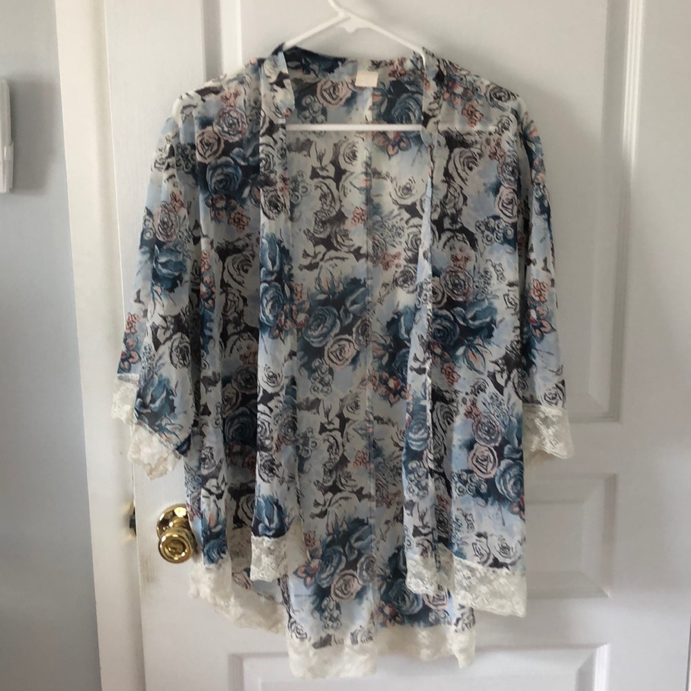 Wild Pearl summer cardigan